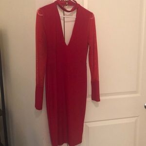 Red Cocktail Dress